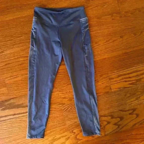 NWT Victoria's Secret PINK ULTIMATE V VELVET STRIPE Cozy LEGGING Size Medium NEW - Picture 2 of 10